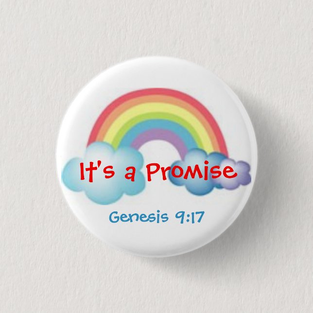 Regenbogen Button (Vorderseite)