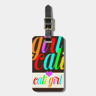 Regenbogen Cali Mädchen-Gepäckanhänger Gepäckanhänger