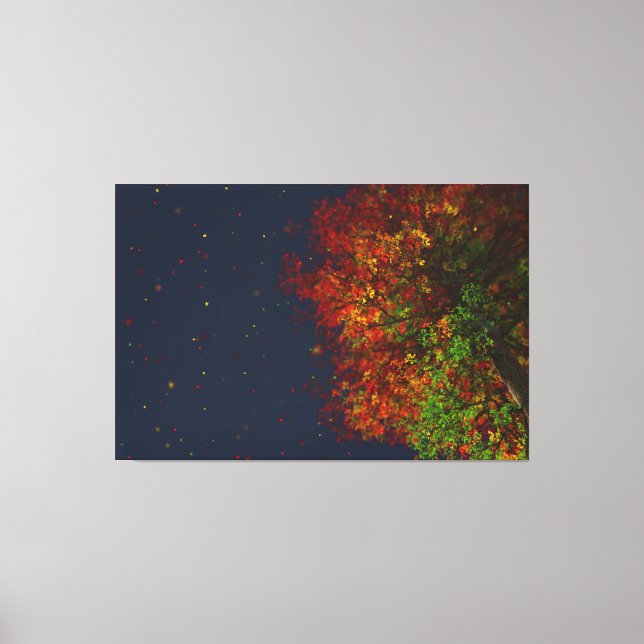 Regenbogen-Canvas-Druck Leinwanddruck (Vorderseite)