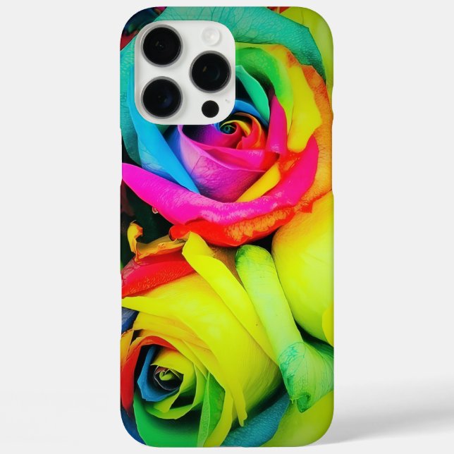 Regenbogen  Case-Mate iPhone hülle (Rückseite)