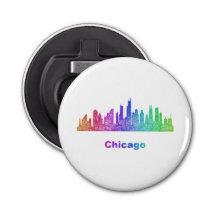 Regenbogen-Chicago-Skyline