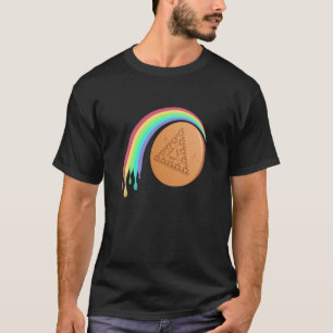 Regenbogen-Dalgona-Süßigkeiten-Herren-T-Shirt T-Shirt