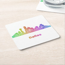 Regenbogen-Dallas-Skyline