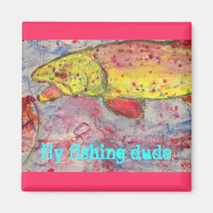 Regenbogen, der Fliege jagt Magnet