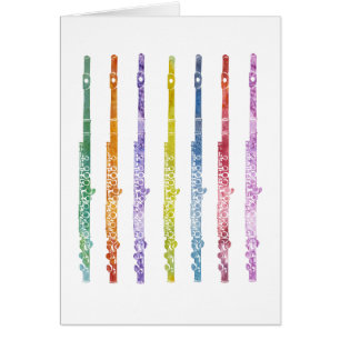 Regenbogen der Flöten