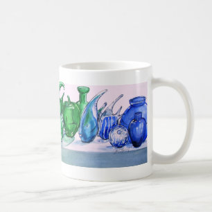 Regenbogen der GlasTasse Tasse