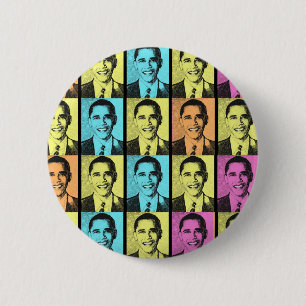 REGENBOGEN DER HOFFNUNG MIT OBAMA BUTTON