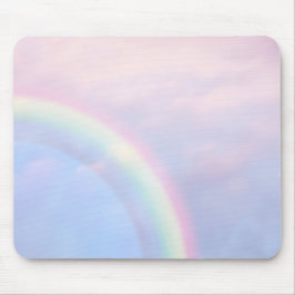 Regenbogen der Hoffnung - pastellfarben, Mousepad