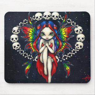 "Regenbogen der Knochen" Mousepad