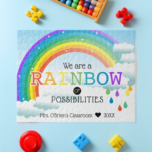 Regenbogen der Möglichkeiten Puzzle (Rainbow Of Possibilities Jigsaw Puzzle)