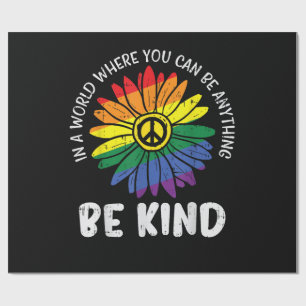 Regenbogen der Weltfreundlichkeit Geschenkpapier