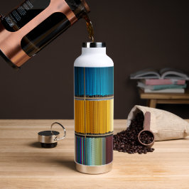 Regenbogen des Lebens - Wasserflasche Trinkflasche