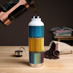 Regenbogen des Lebens - Wasserflasche Trinkflasche