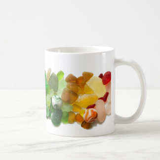 Regenbogen des Seeglases, Strandglas-Tasse Tasse
