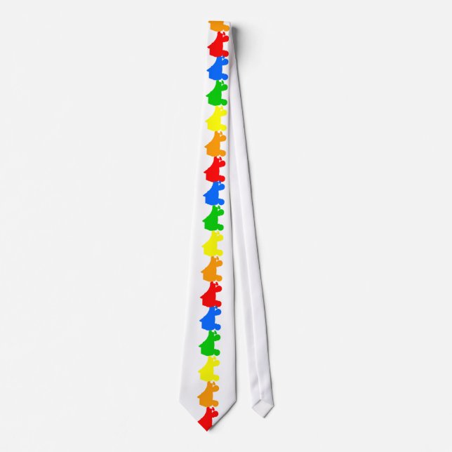 Regenbogen des Skate Krawatte (Vorderseite)