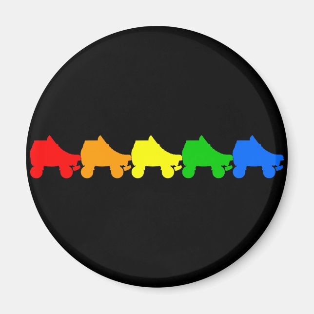 Regenbogen des Skate Magnet (Vorne)