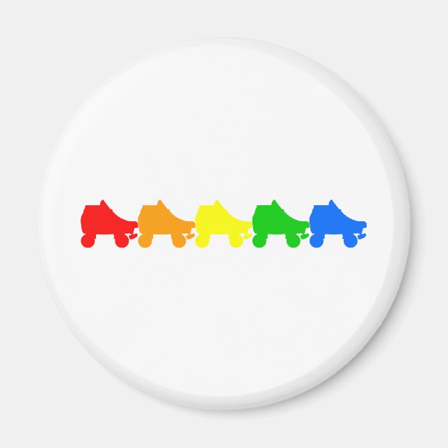 Regenbogen des Skate Magnet (Vorne)