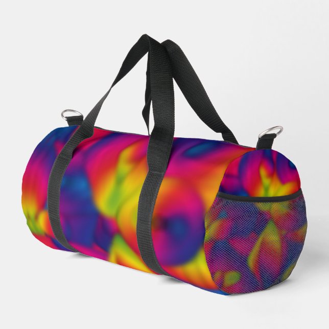 Regenbogen-Design Duffle Bag (Rechte Ecke)