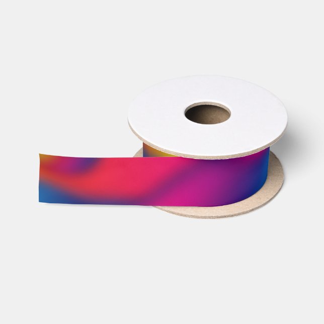 Regenbogen-Design Satinband (Spule)