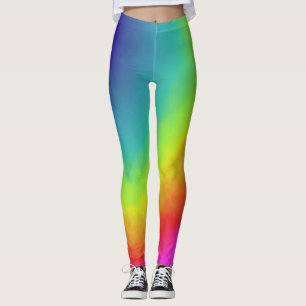Regenbogen-Ecken-Leggings Leggings