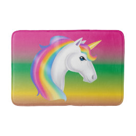Regenbogen-Einhorn-Bad-Matte Badematte