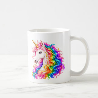 Regenbogen-Einhorn Kaffeetasse