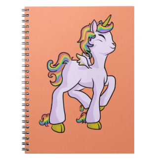 Regenbogen-Einhorn! Notizblock