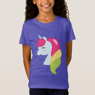 Regenbogen-Einhorn T-Shirt