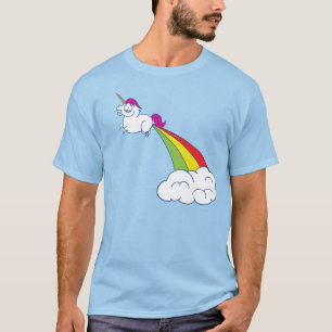 Regenbogen-Einhorn! T-Shirt
