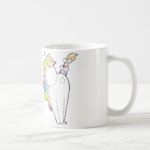 Regenbogen-Einhorn Tasse