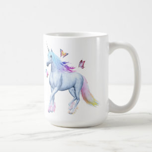 Regenbogen-Einhorn Tasse