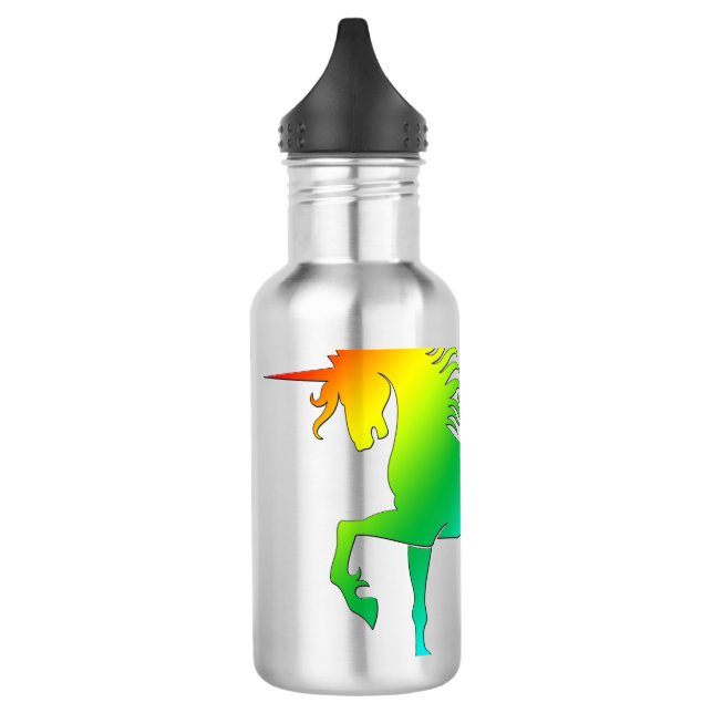 Regenbogen-Einhorn-Wasser-Flasche Trinkflasche (Links)