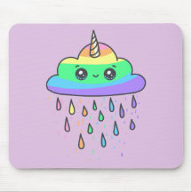 Regenbogen-Einhorn-Wolke