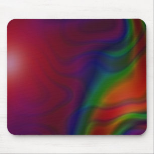 Regenbogen-Eis Mousepad