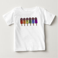 Regenbogen-Eis-Pop-Parade