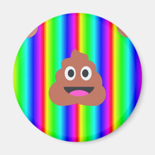 Regenbogen-Emoji Magnet
