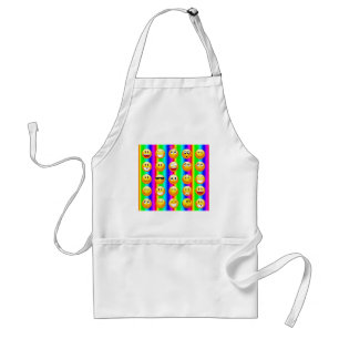 Regenbogen-Emoji Schürze