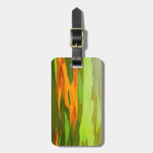 Regenbogen-Eukalyptus-Rinde, Hawaii Gepäckanhänger