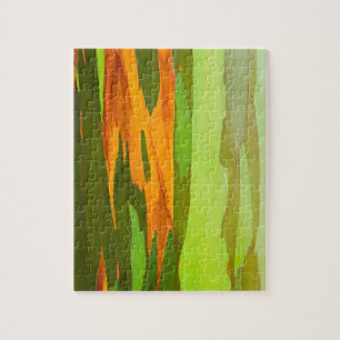 Regenbogen-Eukalyptus-Rinde, Hawaii Puzzle