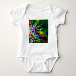 Regenbogen Explosion Baby Strampler