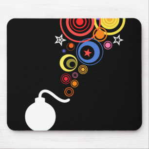 Regenbogen-Explosion des Schicksals Mousepad