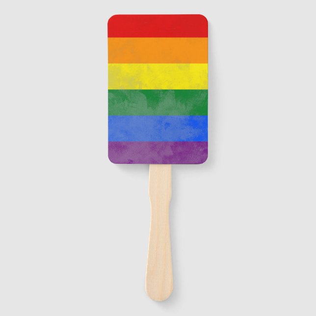 Regenbogen  fächer (Vorderseite)