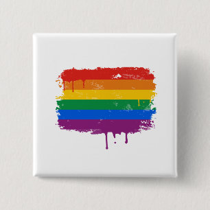 Regenbogen-Farbe Button