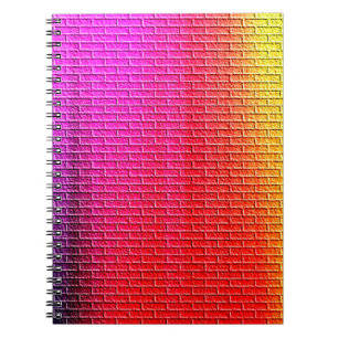 Regenbogen Farben abstrakter Hintergrund. Gradient Notizblock
