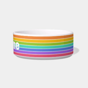 Regenbogen färbt kundenspezifische napf