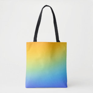 Regenbogen färbt Taschentasche
