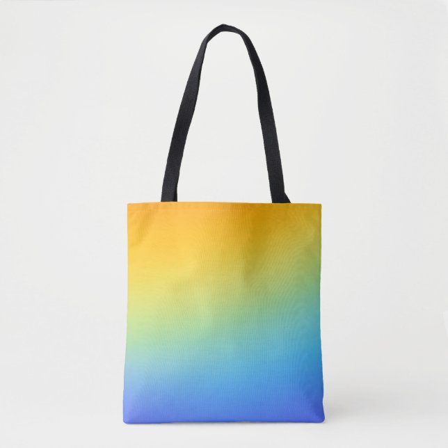 Regenbogen färbt Taschentasche (Vorderseite)
