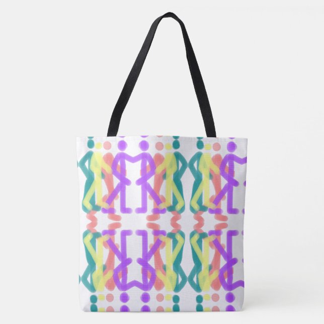 Regenbogen-Figuren-Design (Vorderseite)