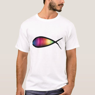 Regenbogen-Fisch-T-Shirt T-Shirt