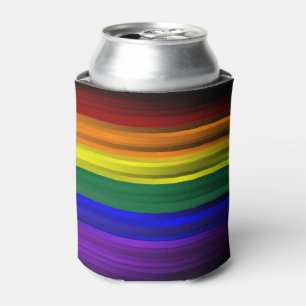 Regenbogen-Flaggen-Schaum kann cooler Dosenkühler